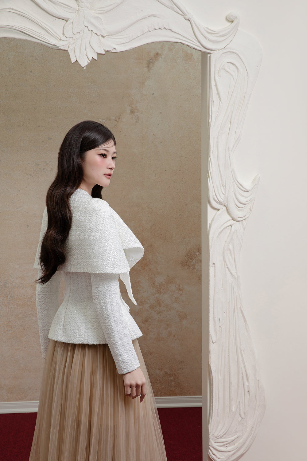 DONNA TOP x JOIE SKIRT